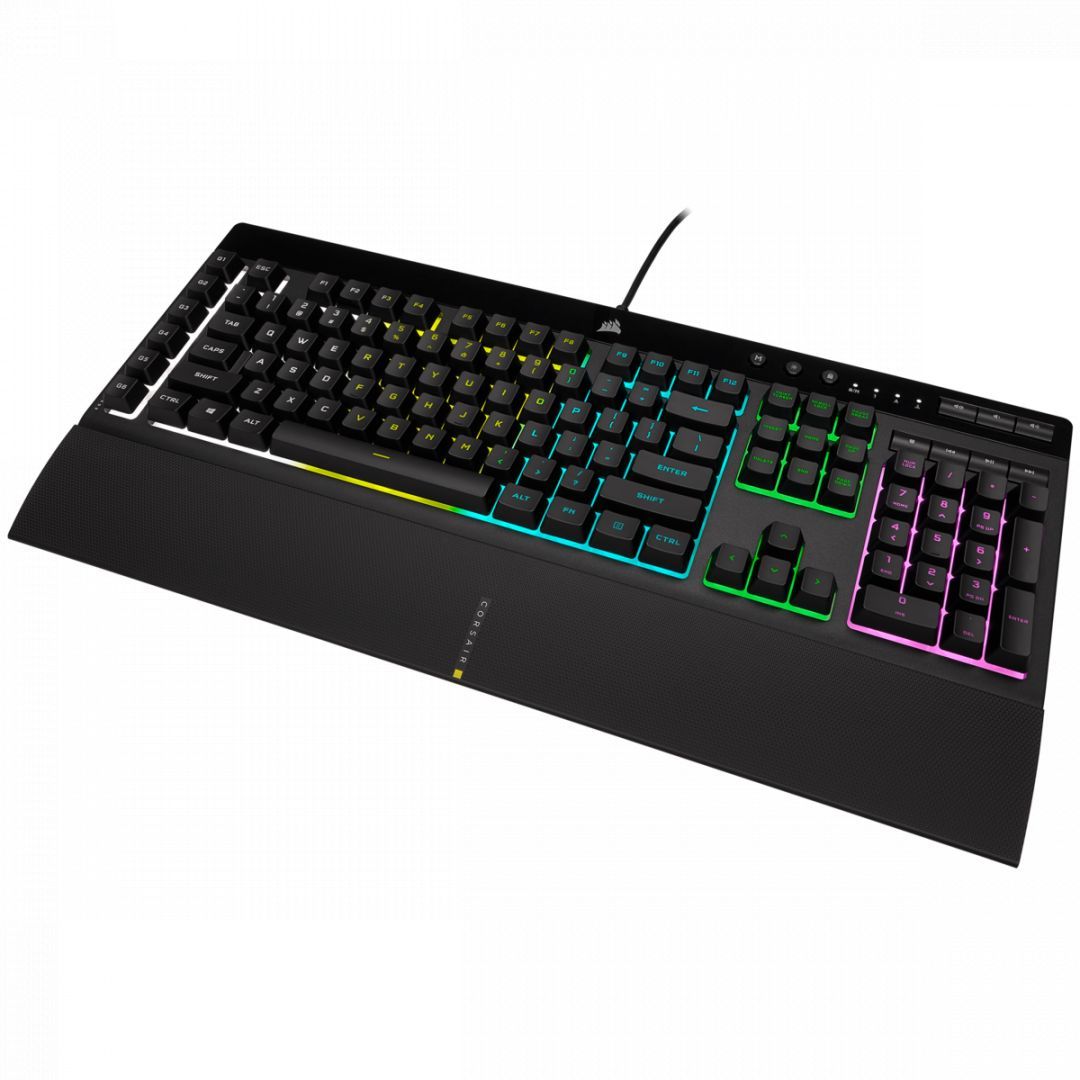 Corsair K55 RGB Pro Gaming keyboard Black US Corsair K55 RGB Pro Gaming keyboard Black US