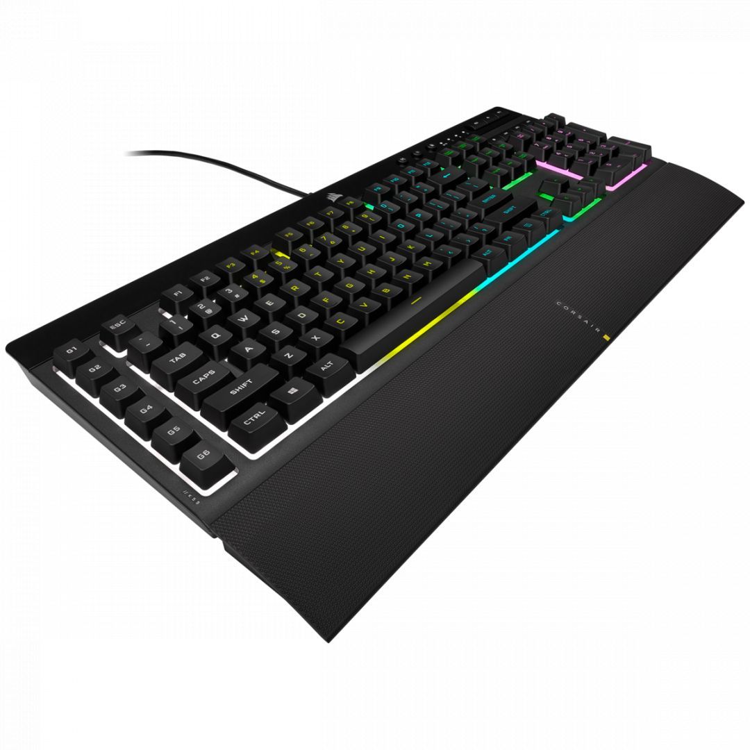 Corsair K55 RGB Pro Gaming keyboard Black US Corsair K55 RGB Pro Gaming keyboard Black US