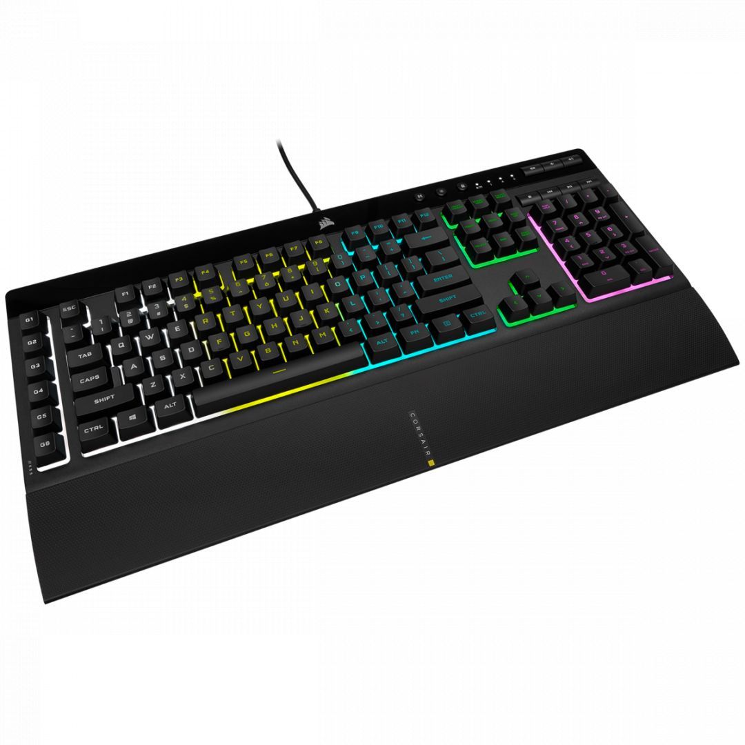 Corsair K55 RGB Pro Gaming keyboard Black US Corsair K55 RGB Pro Gaming keyboard Black US