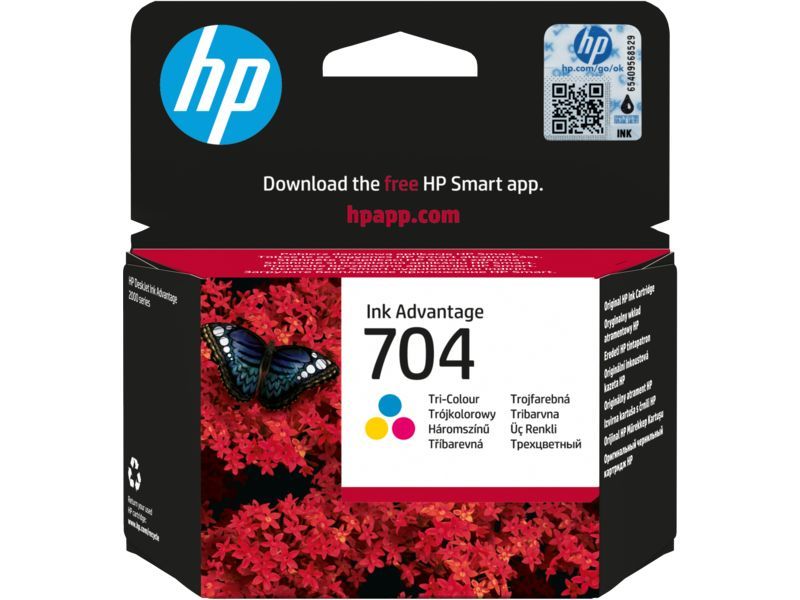 HP 704 Tri-color tintapatron HP 704 Tri-color tintapatron