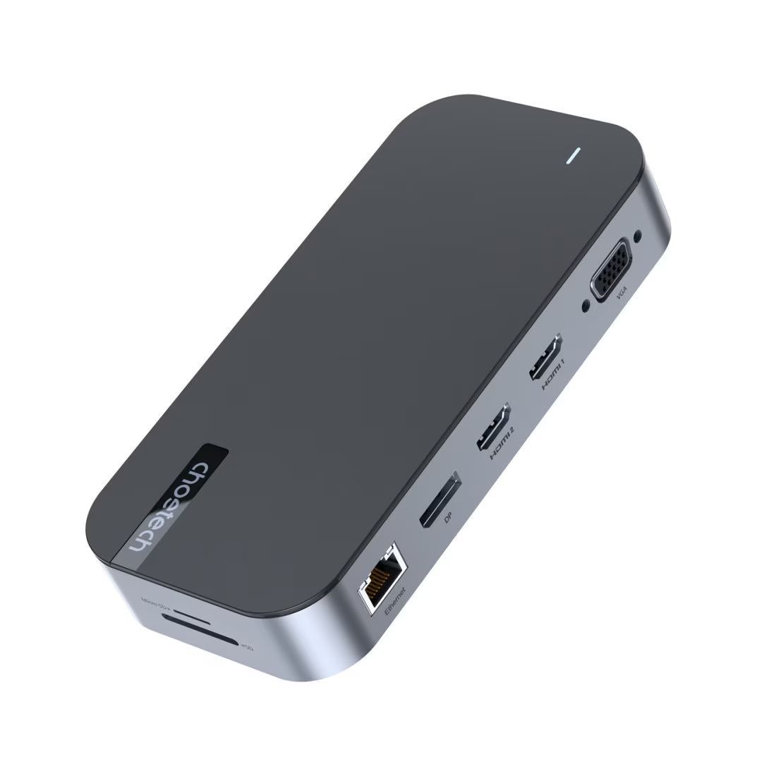 Choetech HUB-M52 15in1 USB-C Multiport Adapter Grey