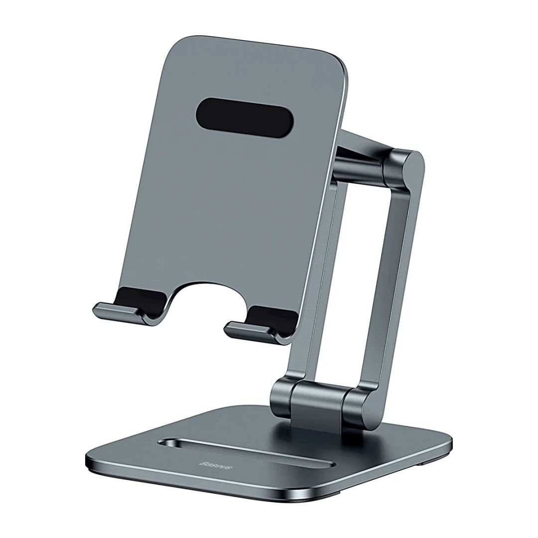 Baseus Desktop Biaxial Foldable Metal Stand Grey Baseus Desktop Biaxial Foldable Metal Stand Grey