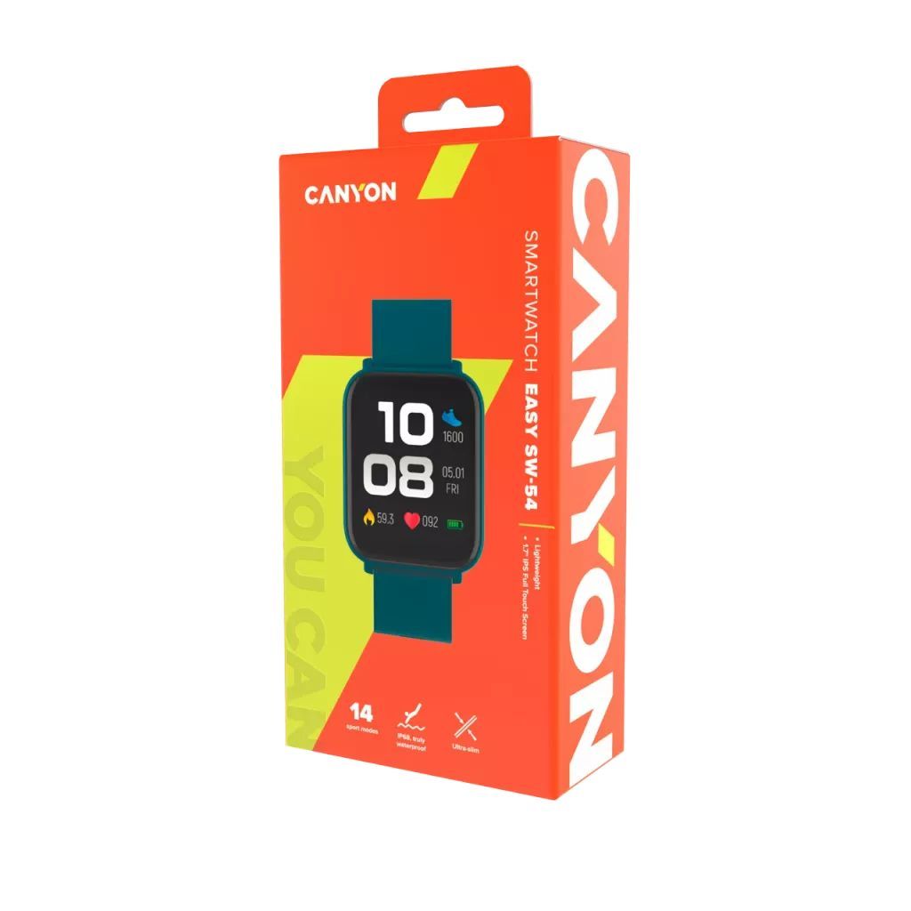 Canyon Easy SW-54 Smart Watch Green Canyon Easy SW-54 Smart Watch Green