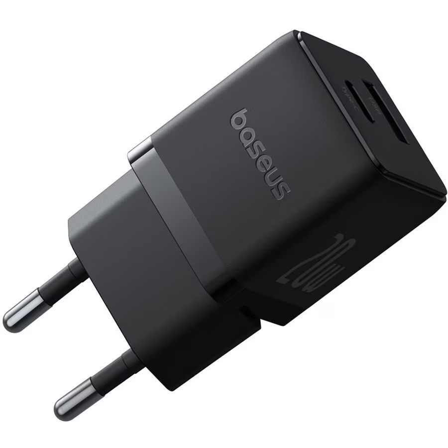 Baseus Palm USB-A/C Adapter 20W Black