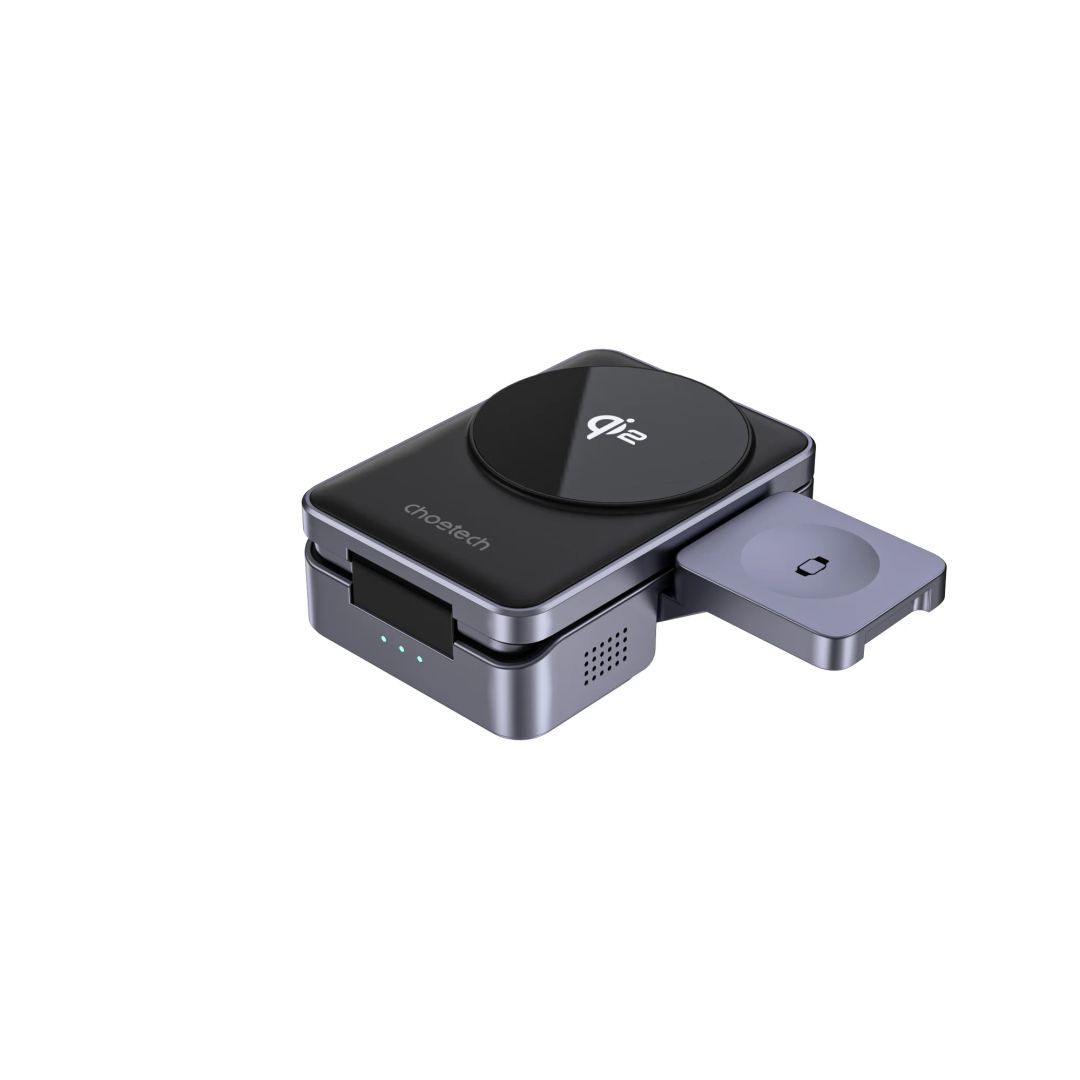 Choetech T637-F 3in1 Qi2 MagLeap Wireless Charger Black