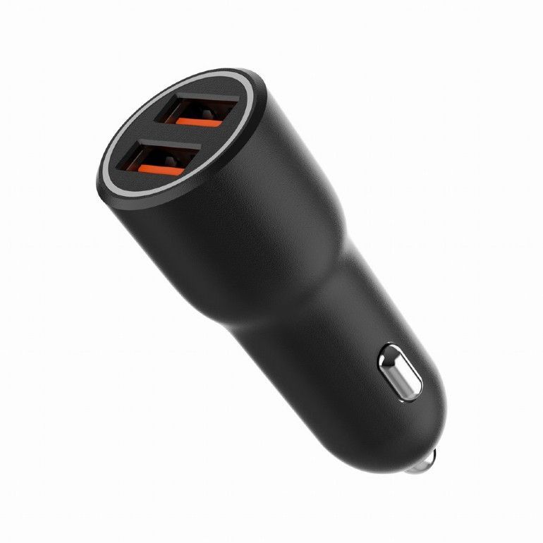 Gembird 2-port USB Car Fast Charger Black Gembird 2-port USB Car Fast Charger Black
