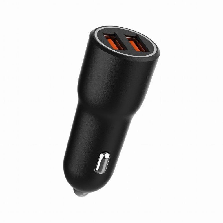 Gembird 2-port USB Car Fast Charger Black Gembird 2-port USB Car Fast Charger Black