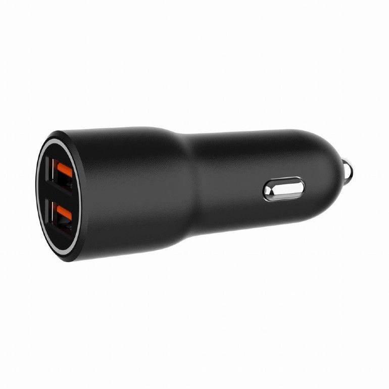 Gembird 2-port USB Car Fast Charger Black Gembird 2-port USB Car Fast Charger Black