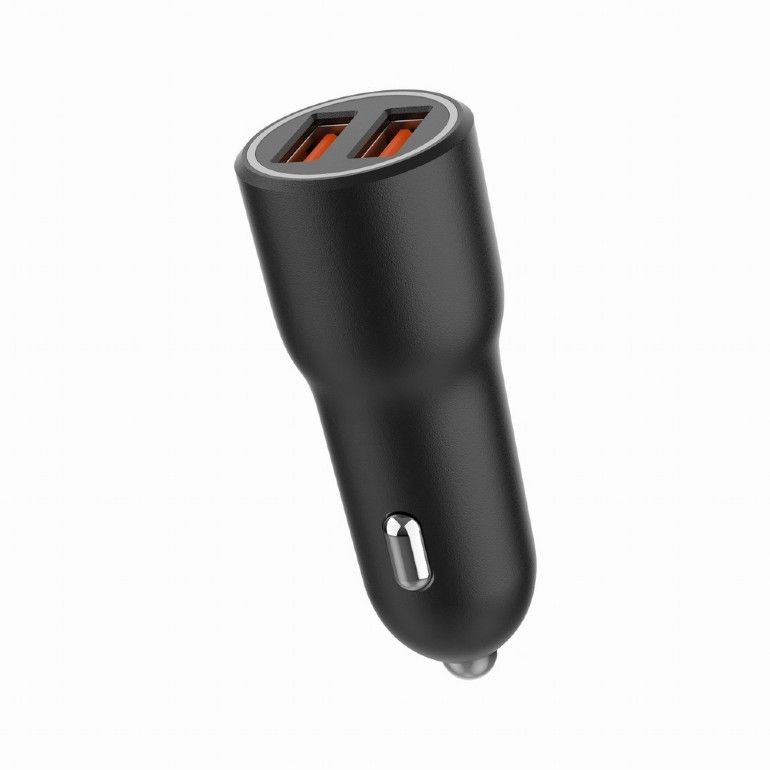 Gembird 2-port USB Car Fast Charger Black Gembird 2-port USB Car Fast Charger Black