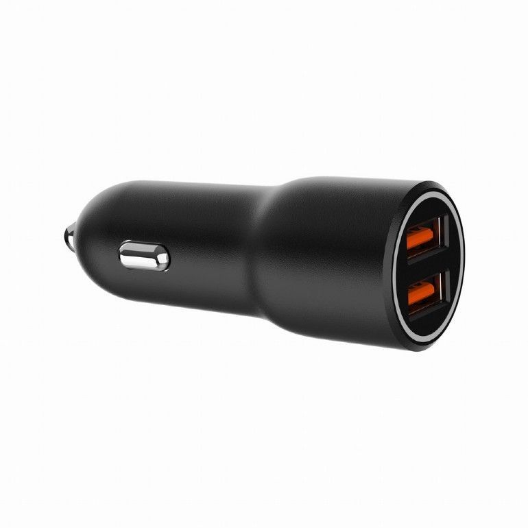 Gembird 2-port USB Car Fast Charger Black Gembird 2-port USB Car Fast Charger Black