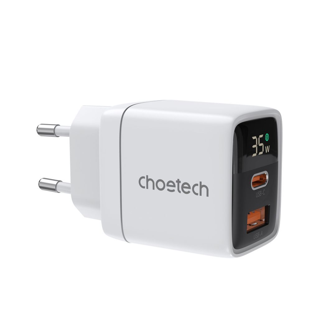 Choetech PD6052 35W Wall Charger White Choetech PD6052 35W Wall Charger White