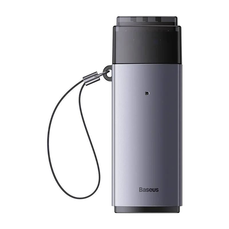 Baseus Baseus Lite Serie USB-A Kartenleser Grau Baseus Baseus Lite Serie USB-A Kartenleser Grau