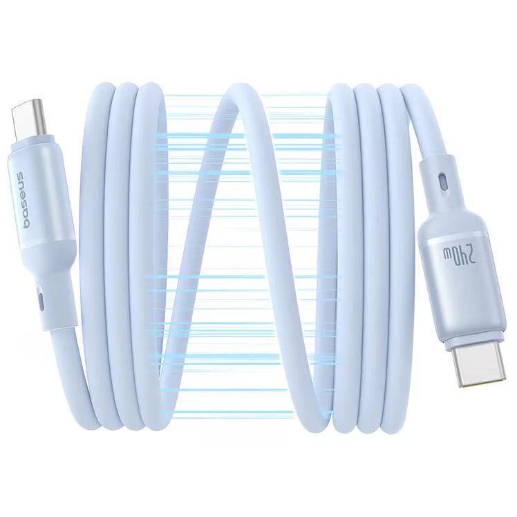 Baseus PicoGo Magnetic Charging Cable USB-C 240W 1m Blue Baseus PicoGo Magnetic Charging Cable USB-C 240W 1m Blue