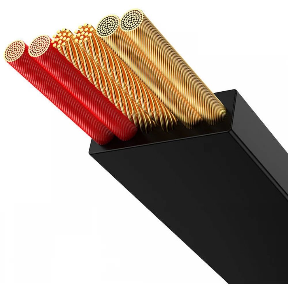 Baseus Bright Mirror 3 3in1 Cable 1,1m Black Baseus Bright Mirror 3 3in1 Cable 1,1m Black