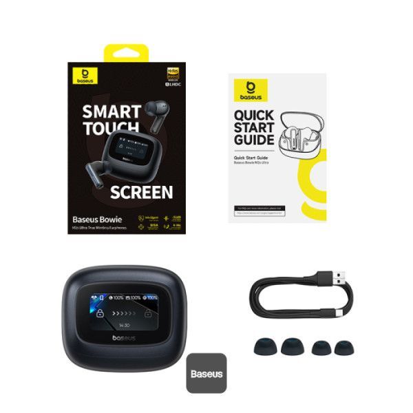 Baseus Bowie M2s Ultra True Wireless Earphones Black Baseus Bowie M2s Ultra True Wireless Earphones Black