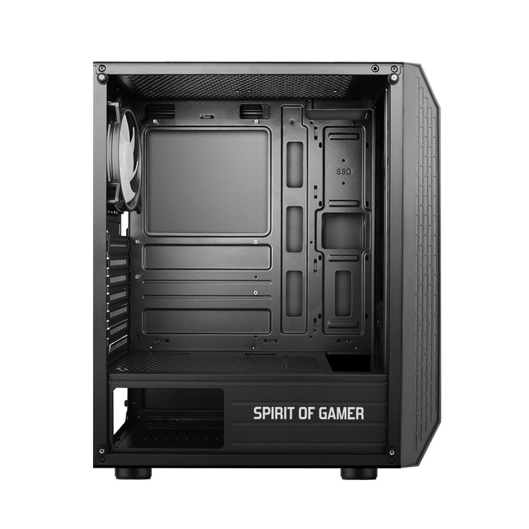 Spirit Of Gamer Rogue 6 Tempered Glass Black Spirit Of Gamer Rogue 6 Tempered Glass Black