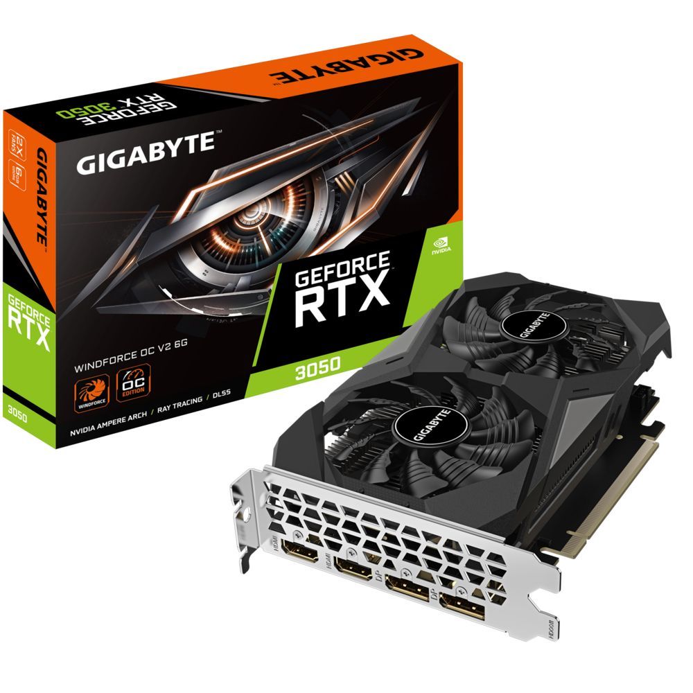 Gigabyte RTX 3050 WINDFORCE OC V2 6G Gigabyte RTX 3050 WINDFORCE OC V2 6G