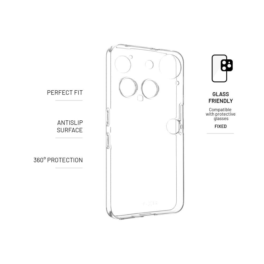 FIXED Story TPU tok Nothing Phone (3) 5G készülékhez, átlátszó