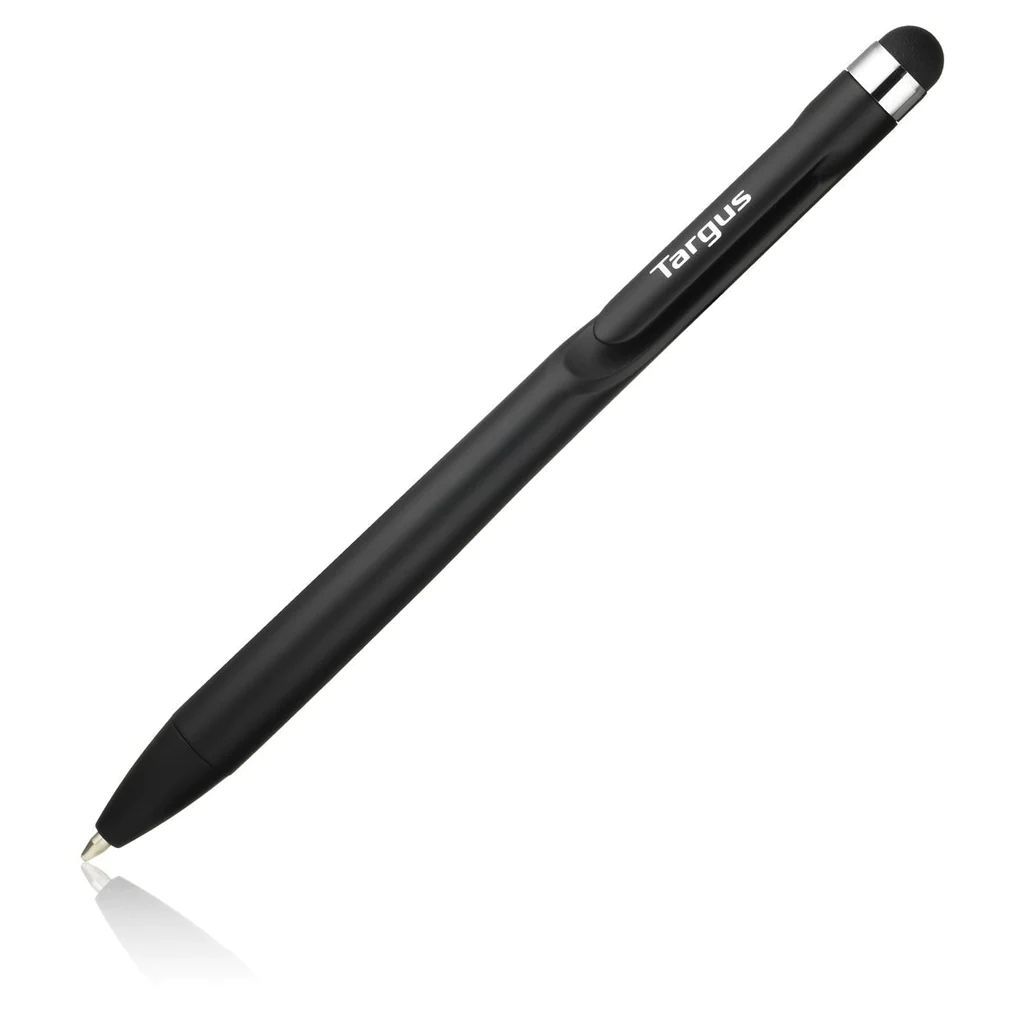 Targus Antimicrobial 2-in-1 Stylus Pen For Smartphones and Touchscreens Black Targus Antimicrobial 2-in-1 Stylus Pen For Smartphones and Touchscreens Black
