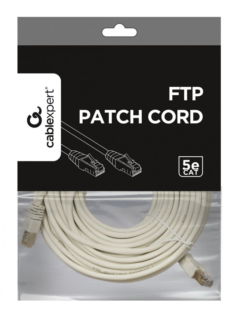 Gembird CAT5e F-UTP Patch Cable 15m Grey Gembird CAT5e F-UTP Patch Cable 15m Grey