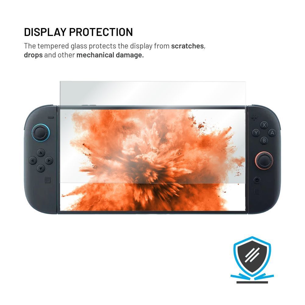 FIXED 2,5D edzett üveg Nintendo Switch 2 készülékhez FIXED 2,5D edzett üveg Nintendo Switch 2 készülékhez
