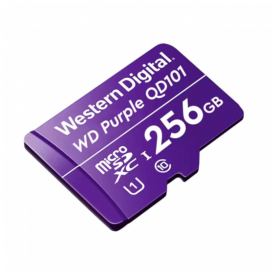 Western Digital 256GB microSDXC Class10 UHS-I (U1) Purple QD101 adapter nélkül Western Digital 256GB microSDXC Class10 UHS-I (U1) Purple QD101 adapter nélkül