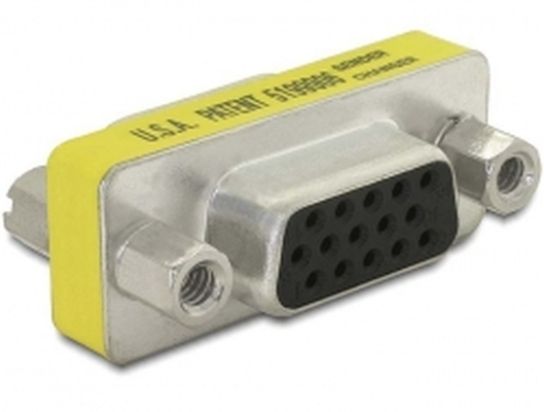 DeLock Adapter Gender Changer VGA female-female DeLock Adapter Gender Changer VGA female-female