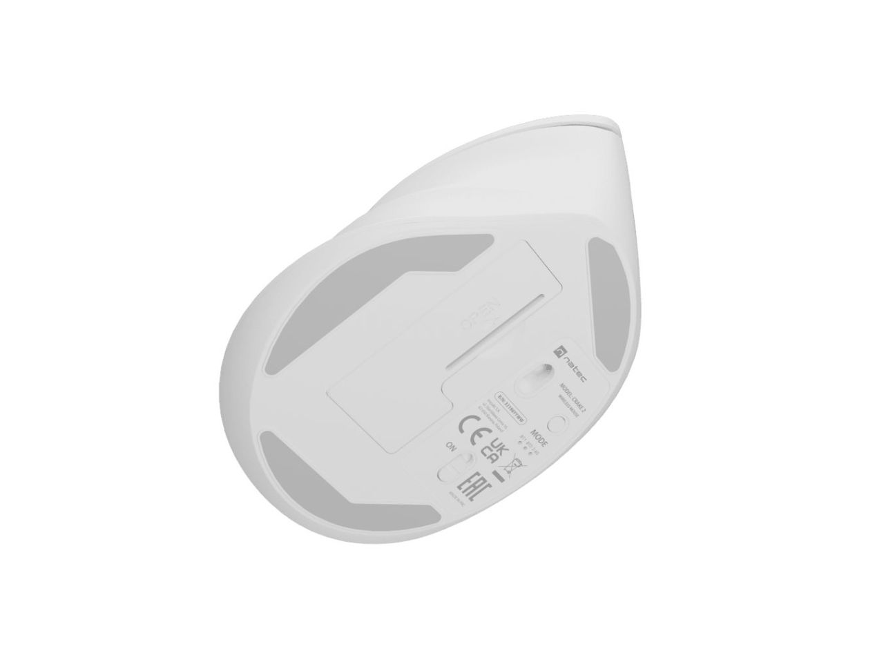 natec Crake 2 Wireless Bluetooth Mouse White