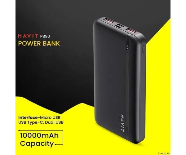 HAVIT Gamenote PB90 10000mAh PowerBank Black HAVIT Gamenote PB90 10000mAh PowerBank Black