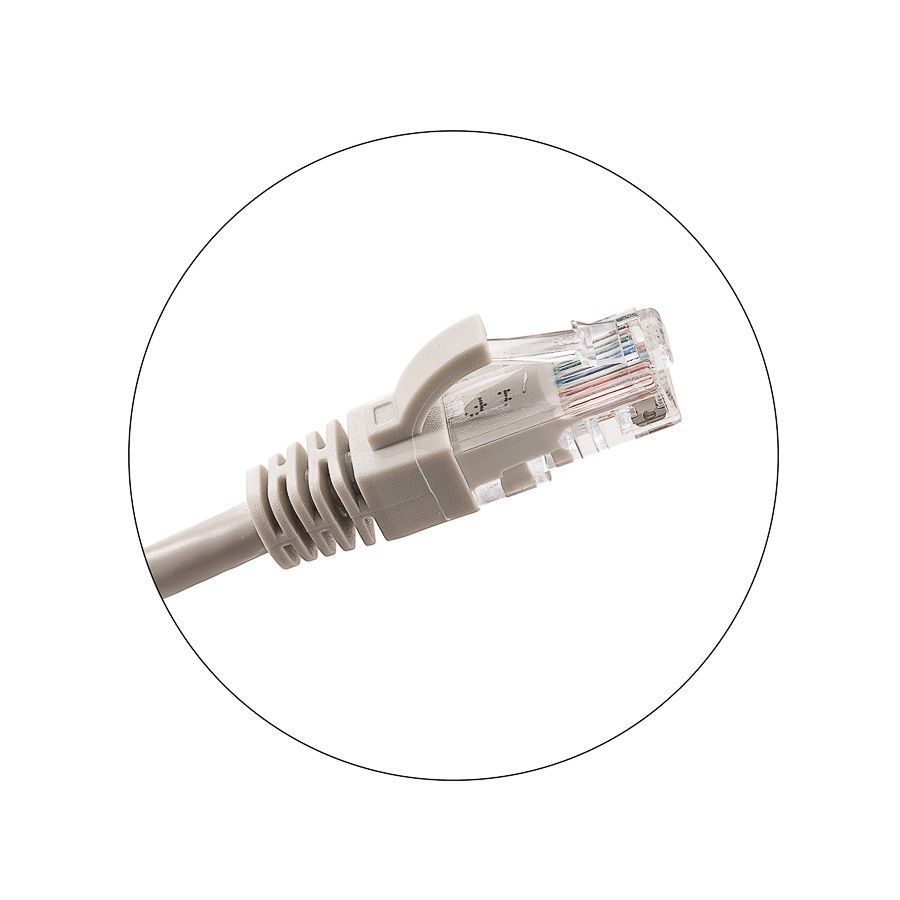 Keline CAT5e U-UTP Patch Cable 15m Grey Keline CAT5e U-UTP Patch Cable 15m Grey