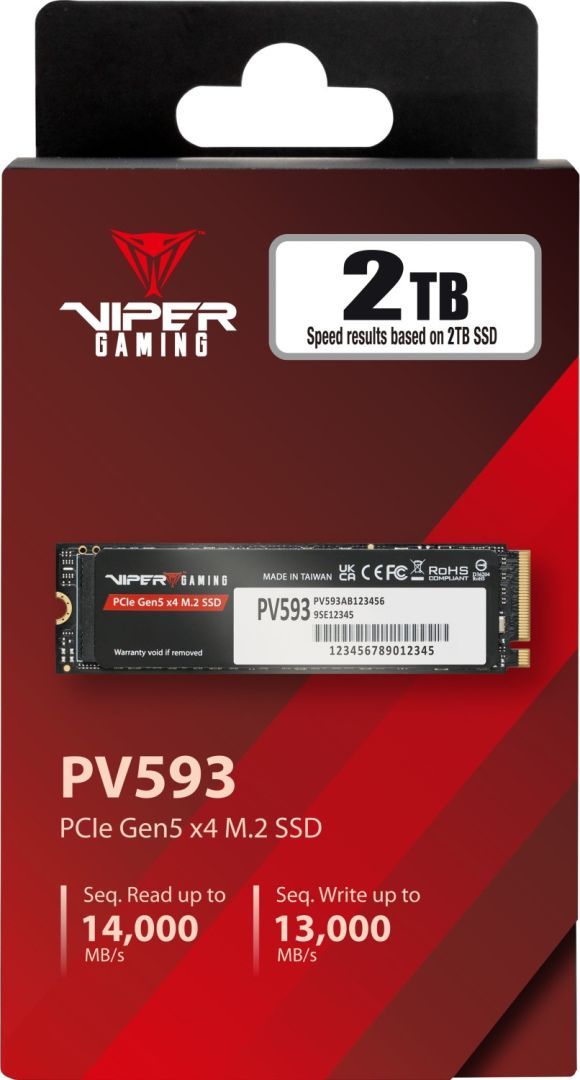 Patriot 2TB M.2 2280 NVMe Viper PV593 Patriot 2TB M.2 2280 NVMe Viper PV593