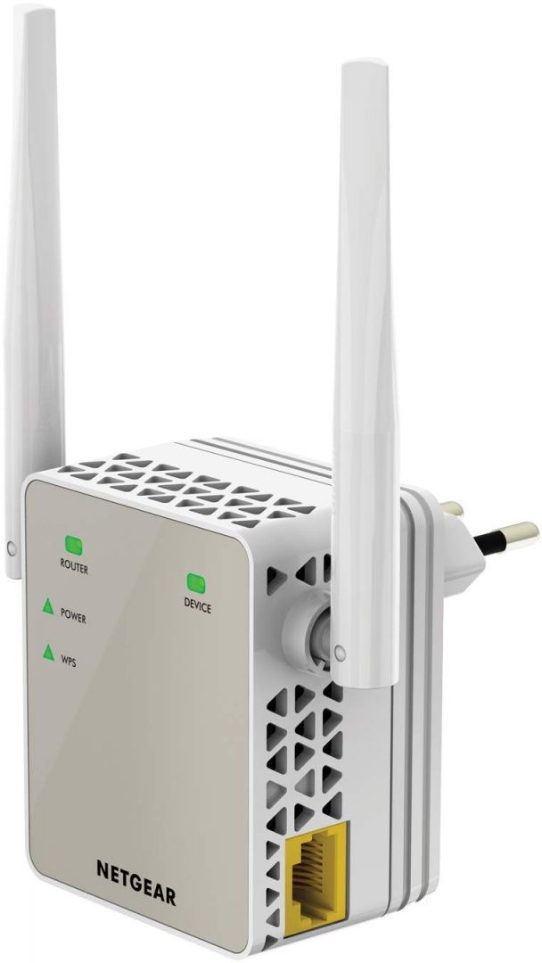 Netgear EX6120 AC1200 WiFi Essentials Edition Range Extender White Netgear EX6120 AC1200 WiFi Essentials Edition Range Extender White