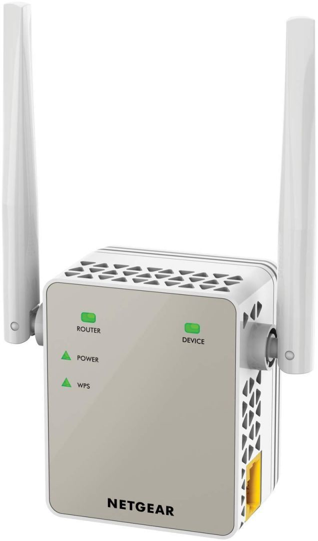 Netgear EX6120 AC1200 WiFi Essentials Edition Range Extender White Netgear EX6120 AC1200 WiFi Essentials Edition Range Extender White