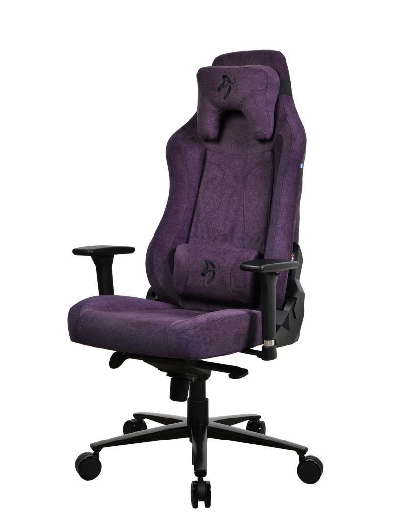 Arozzi Vernazza Soft Fabric Gaming Chair Purple Arozzi Vernazza Soft Fabric Gaming Chair Purple