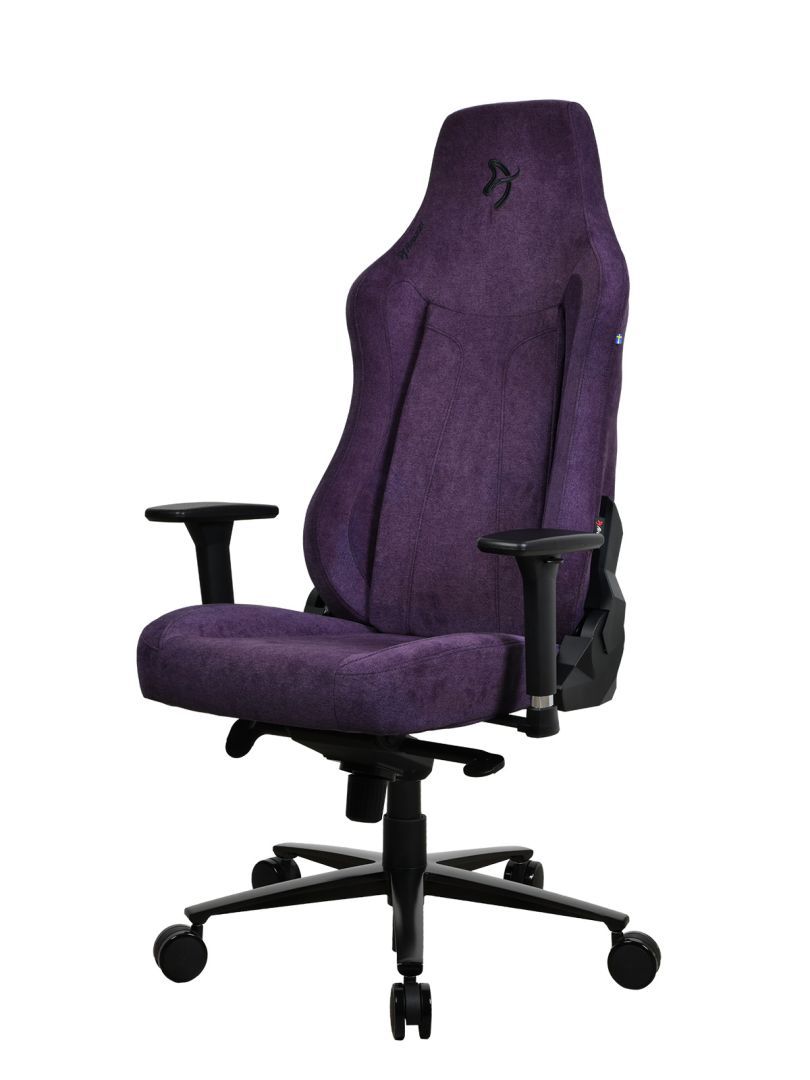 Arozzi Vernazza Soft Fabric Gaming Chair Purple Arozzi Vernazza Soft Fabric Gaming Chair Purple