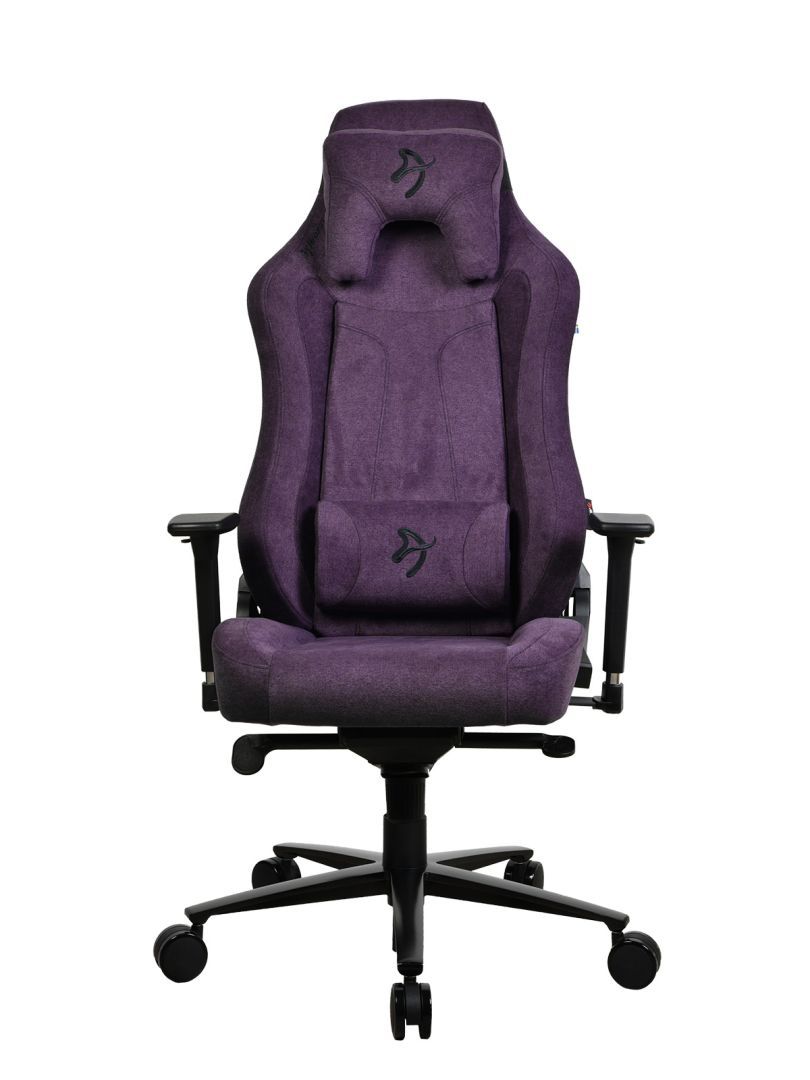 Arozzi Vernazza Soft Fabric Gaming Chair Purple Arozzi Vernazza Soft Fabric Gaming Chair Purple