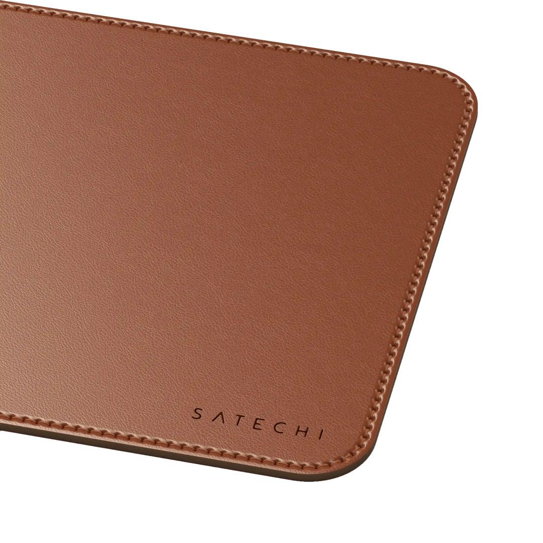 Satechi Vegan-Leather Premium Mouse Pad Brown Satechi Vegan-Leather Premium Mouse Pad Brown