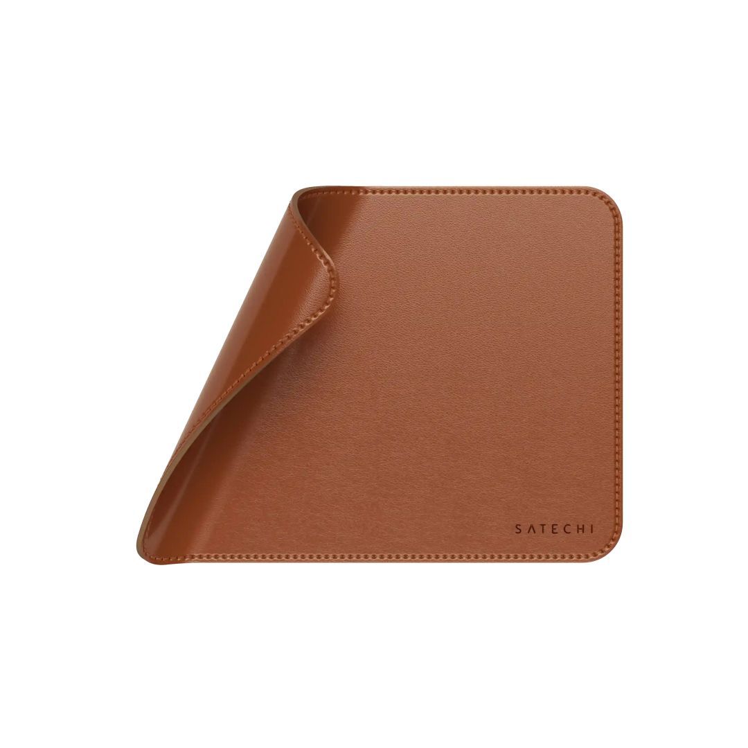 Satechi Vegan-Leather Premium Mouse Pad Brown Satechi Vegan-Leather Premium Mouse Pad Brown