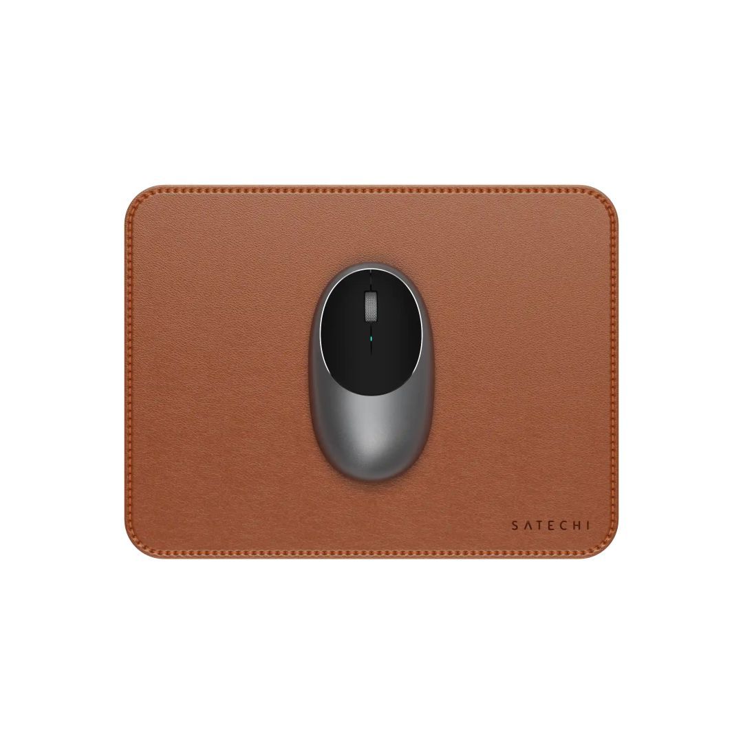 Satechi Vegan-Leather Premium Mouse Pad Brown Satechi Vegan-Leather Premium Mouse Pad Brown