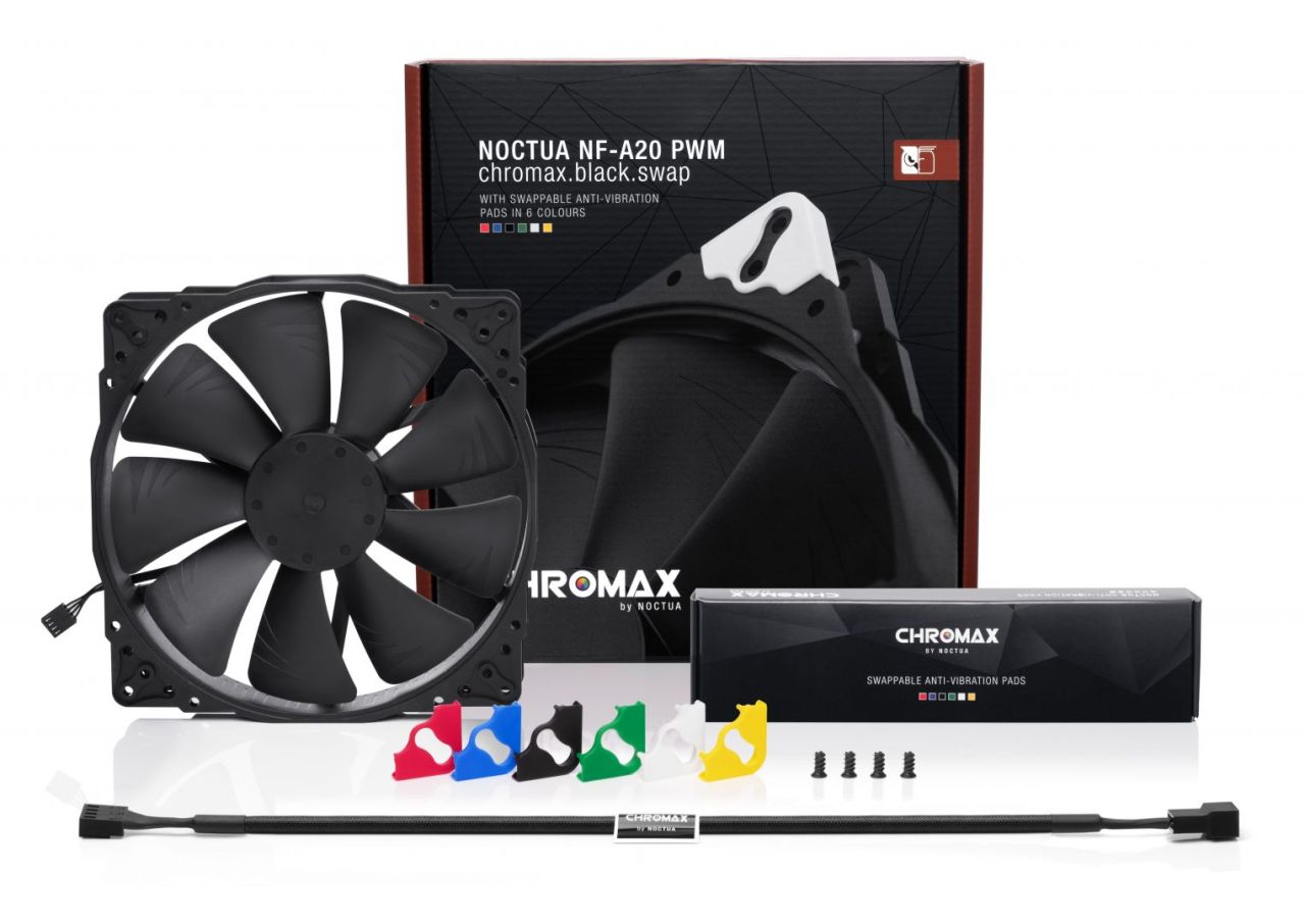 Noctua NF-A20 PWM Chromax.Black.Swap Noctua NF-A20 PWM Chromax.Black.Swap