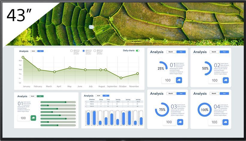 Sony 43" FW-43BZ30L IPS LED Display Sony 43" FW-43BZ30L IPS LED Display