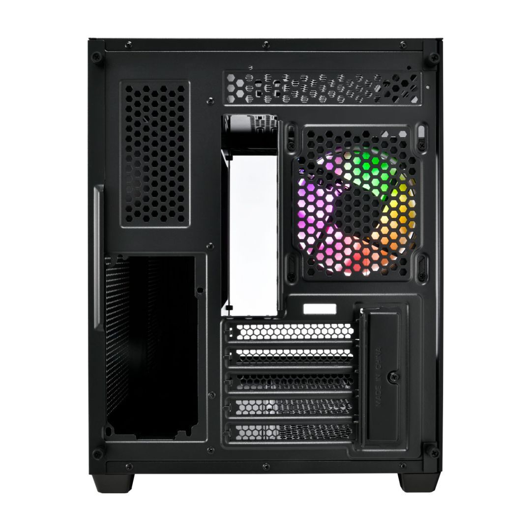 FSP S380 RGB Tempered Glass Black