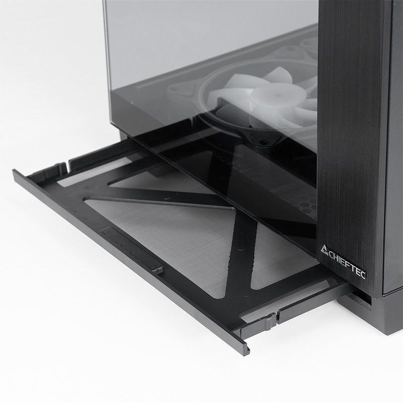 Chieftec Visio Tempered Glass Black Chieftec Visio Tempered Glass Black