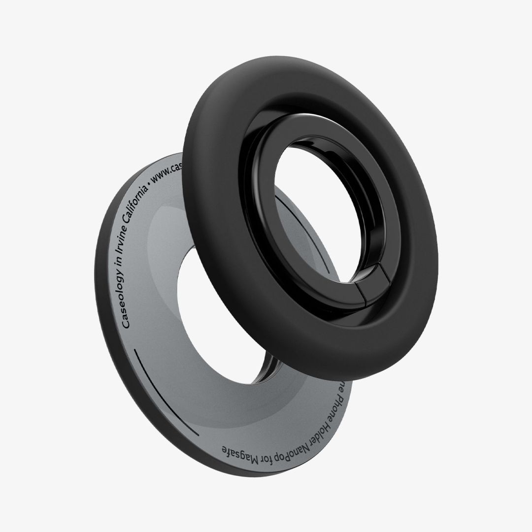 Spigen Nano Pop MagSafe Phone Holder Black Sesame Spigen Nano Pop MagSafe Phone Holder Black Sesame