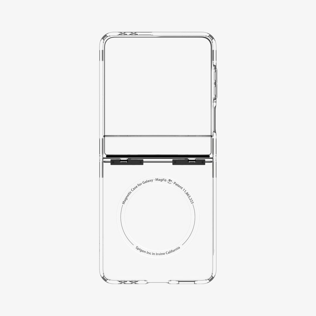 Spigen Ultra Hybrid Pro MagSafe for Samsung Galaxy Z Flip7 Clear White Spigen Ultra Hybrid Pro MagSafe for Samsung Galaxy Z Flip7 Clear White