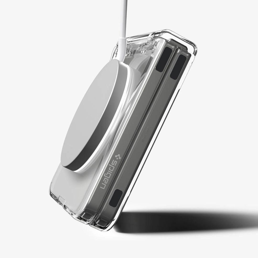 Spigen Ultra Hybrid Pro MagSafe for Samsung Galaxy Z Flip7 Clear White Spigen Ultra Hybrid Pro MagSafe for Samsung Galaxy Z Flip7 Clear White