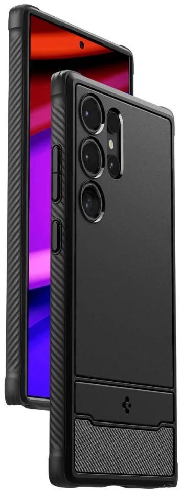 Spigen Rugged Armor Samsung Galaxy S24 Ultra Matte Black Spigen Rugged Armor Samsung Galaxy S24 Ultra Matte Black