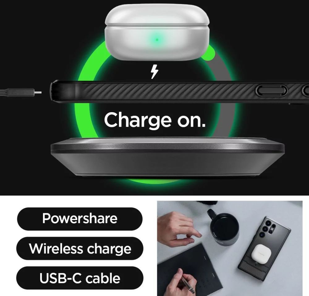 Spigen Rugged Armor Samsung Galaxy S24 Ultra Matte Black Spigen Rugged Armor Samsung Galaxy S24 Ultra Matte Black