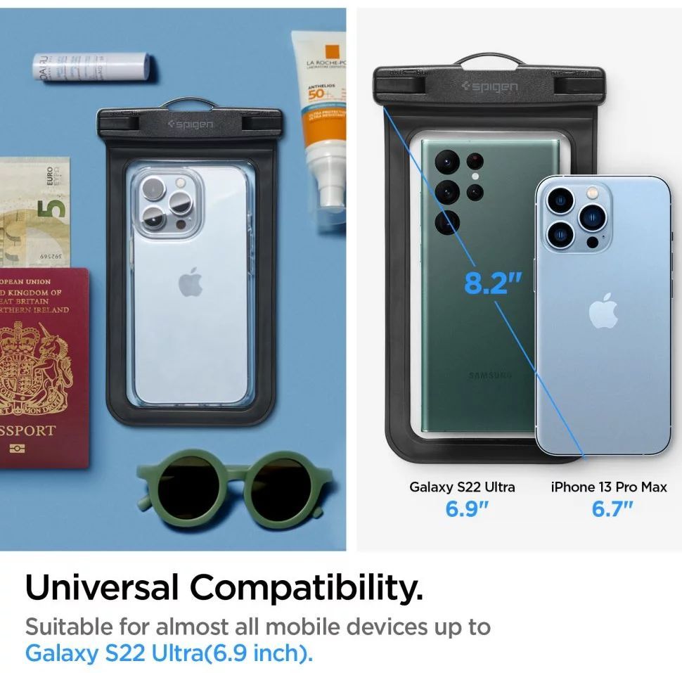 Spigen Aqua Shield WaterProof Case A601 2 Pack Black Spigen Aqua Shield WaterProof Case A601 2 Pack Black