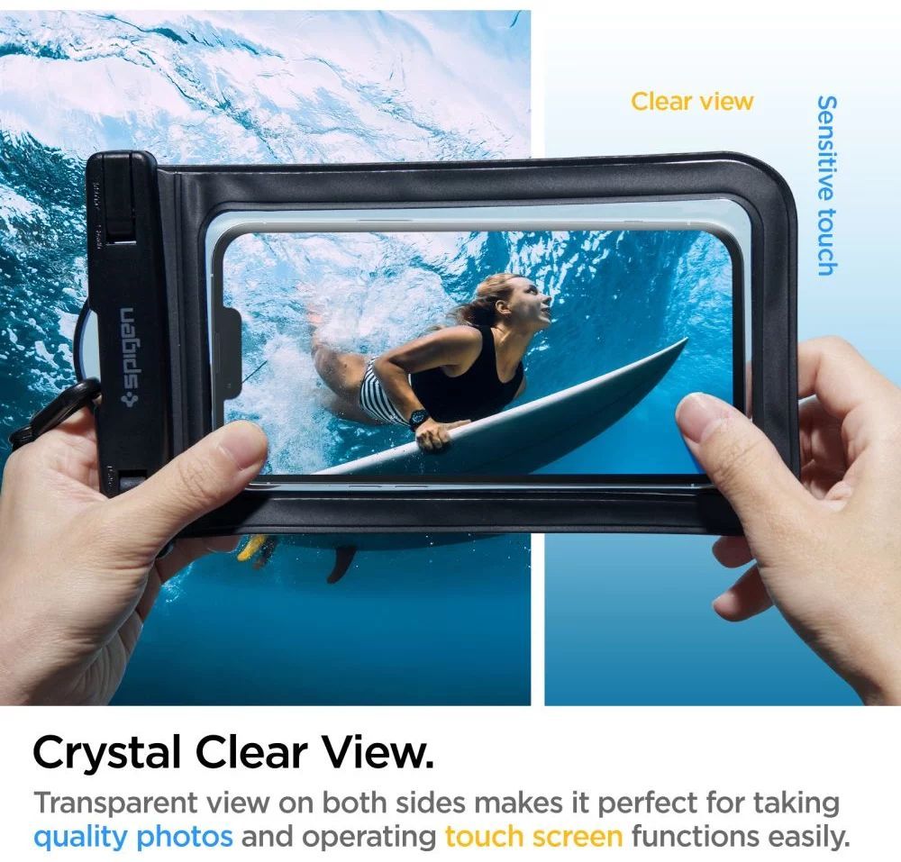 Spigen Aqua Shield WaterProof Case A601 2 Pack Black Spigen Aqua Shield WaterProof Case A601 2 Pack Black